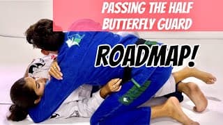 Passing The Half Butterfly Guard ROADMAP