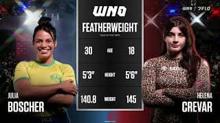 Helena Crevar vs Julia Boscher | FULL MATCH | WNO 31: Pena vs Griffith