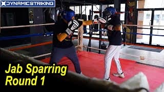 Jab Sparring Round 1 by Steve Van De Walle