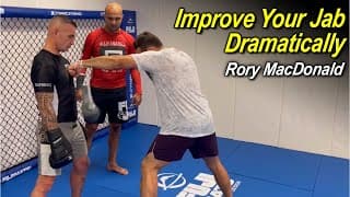 Best Jab Techniques with UFC Legend, Rory MacDonald
