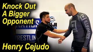 How To Knockout A Bigger And Stronger Opponent by Henry Cejudo