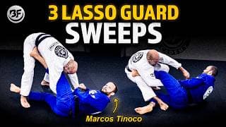 3 Lasso Sweeps To Build An UNSTOPPABLE Guard by Marcos Tinoco