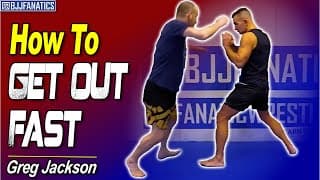 Evading Fast Attacking Opponent Standing by Greg Jackson