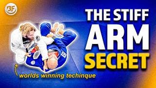 Adam Wardzinski shows His World-Winning "Stiff Arm" Sweep for Postured Opponents