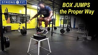 How to do Box Jumps by Dan Tolbert