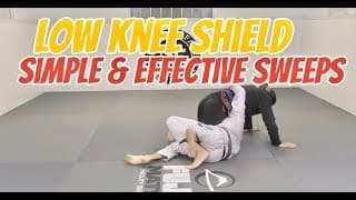Low Knee Shield SIMPLE & EFFECTIVE Sweeps