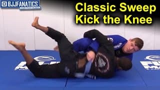 Classic Sweep Kick the Knee - BJJ Moves by John Gutta