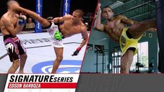 Edson Barboza Breaks Down His Signature Striking Ability